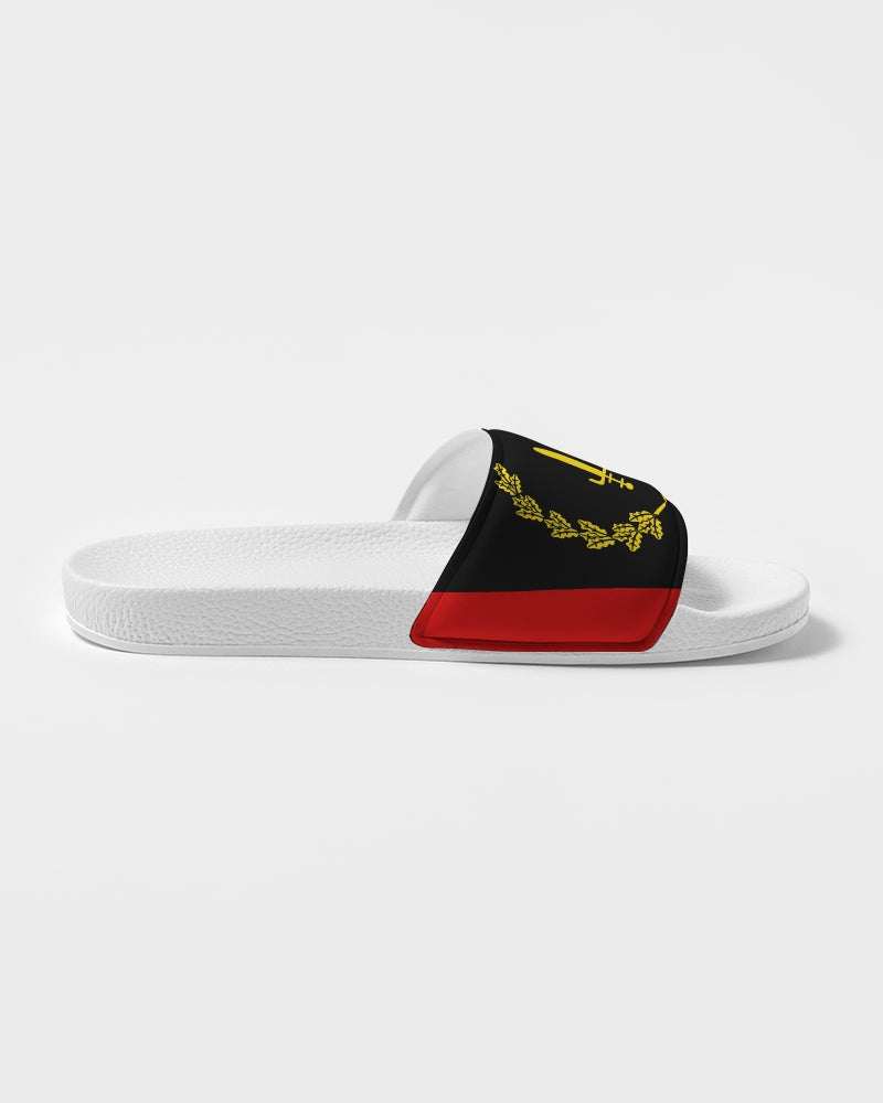 Black American Heritage Flag Women's Slide Sandal