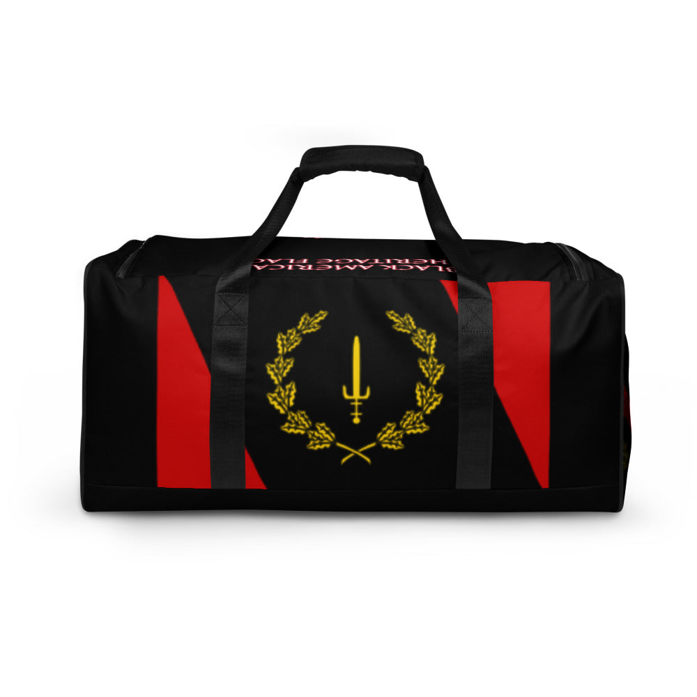 Black American Heritage Flag Duffle bag