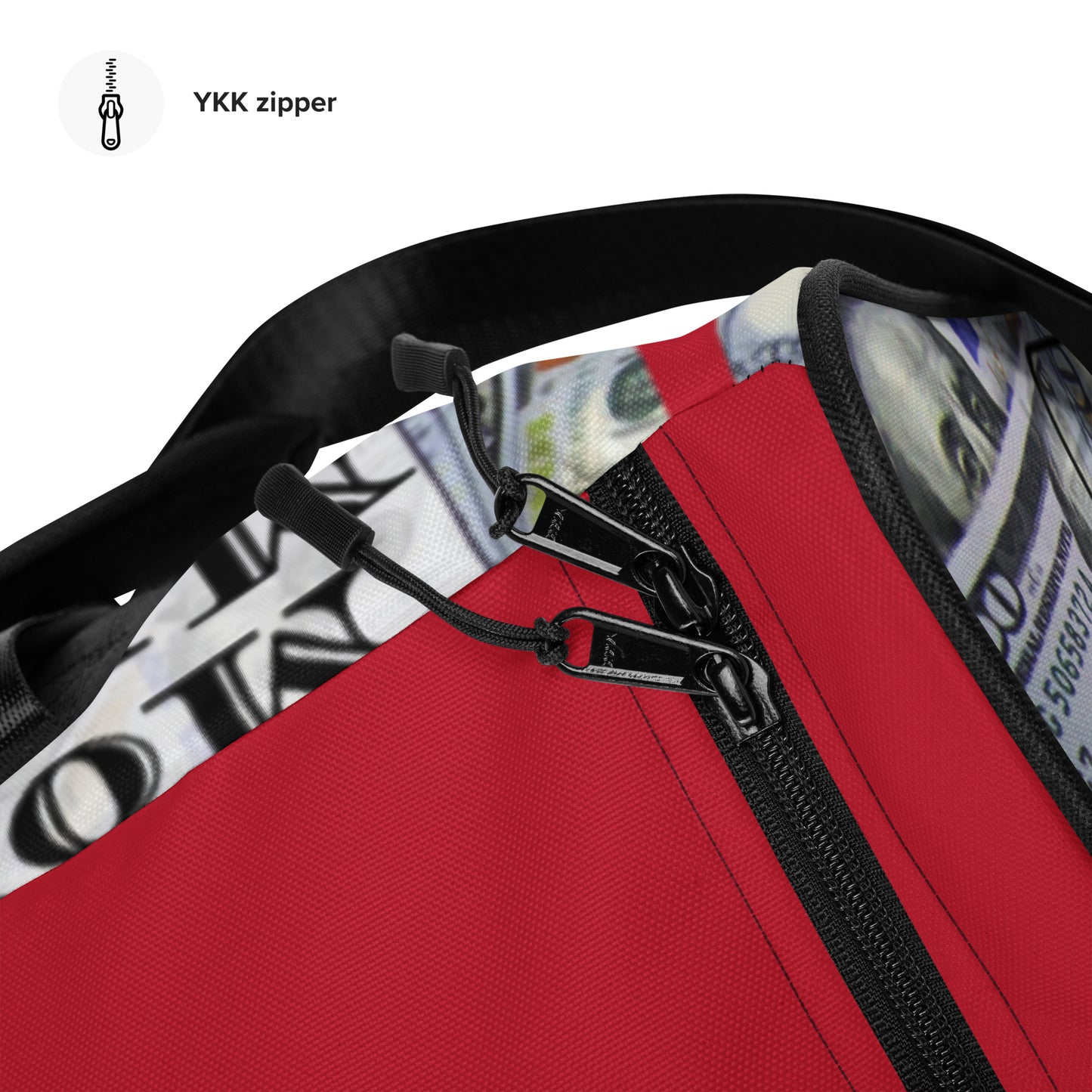 All About Tha Money Duffle Bag (Red)