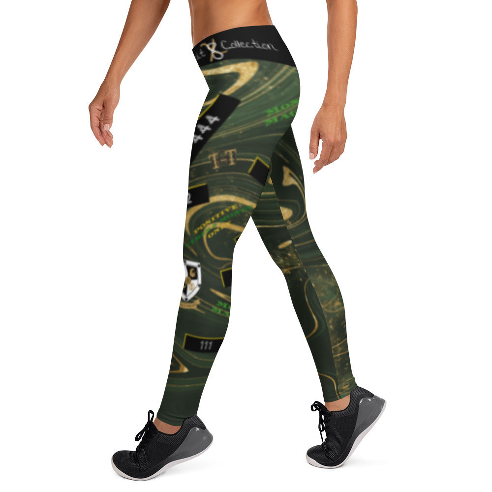 8xquiZit Collection - Women's Green Luxury Leggings