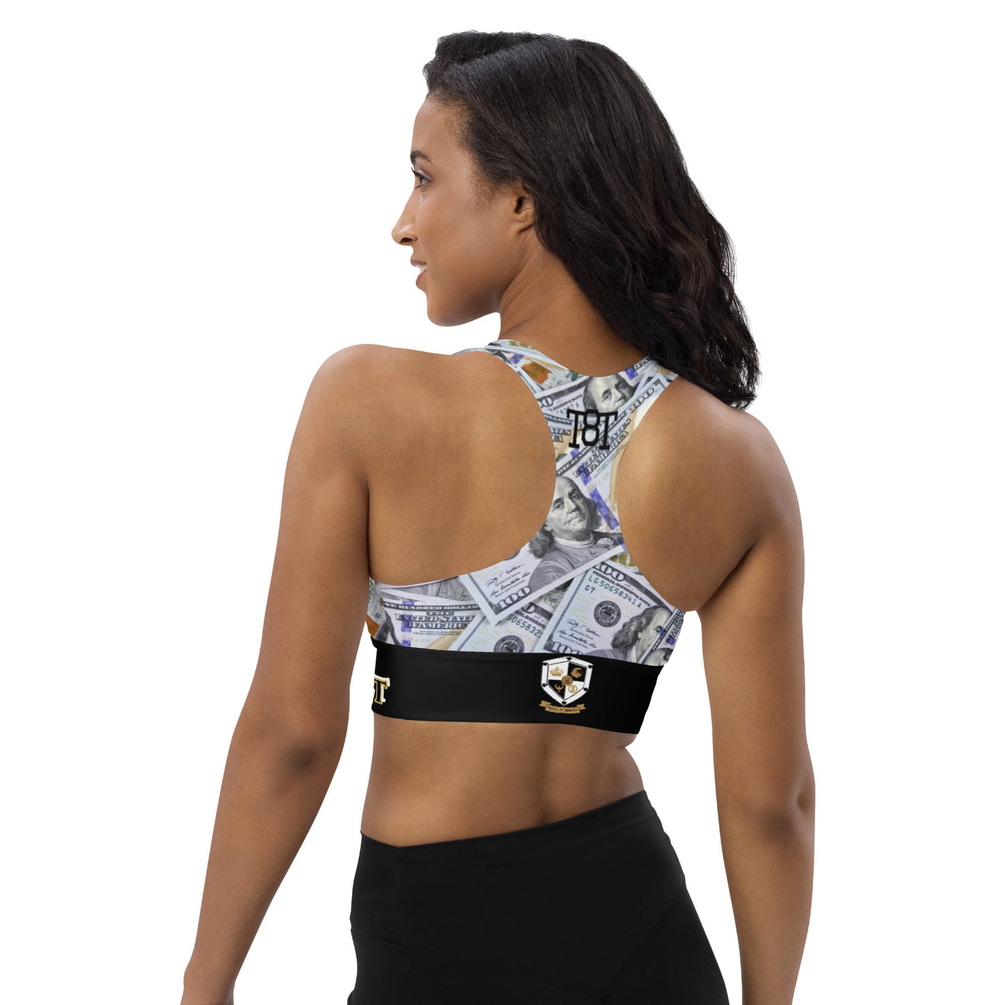 Billionaire Mindset Longline sports bra