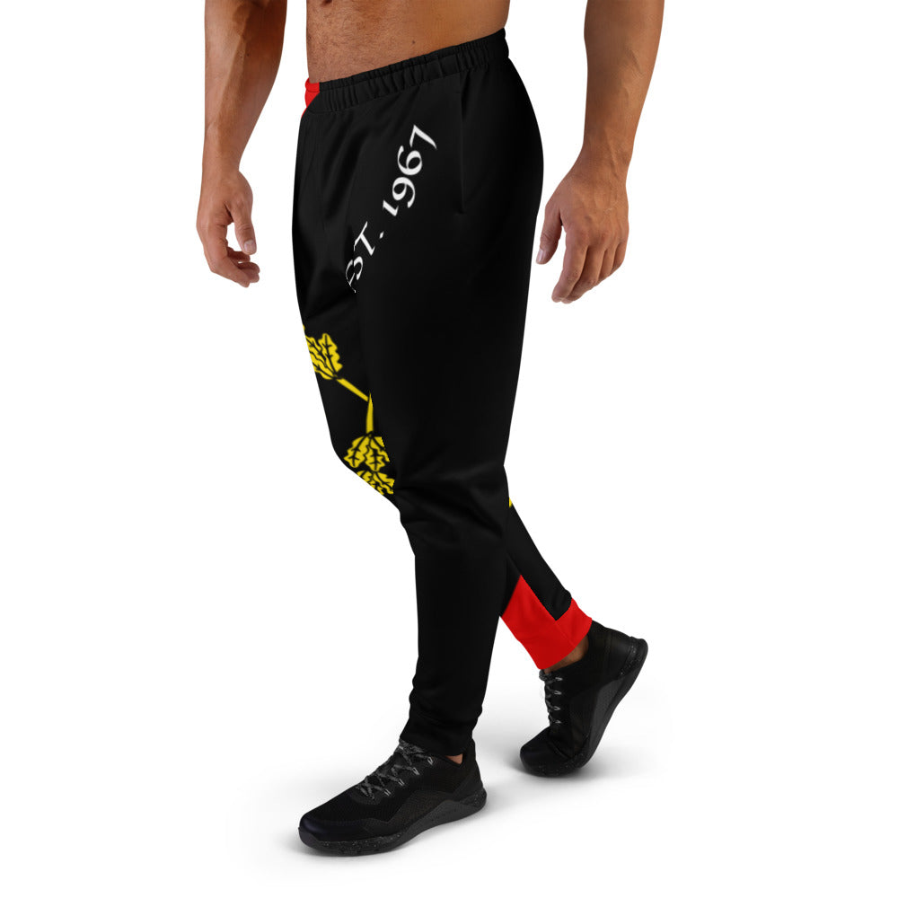 Black American Heritage Flag Men's Joggers