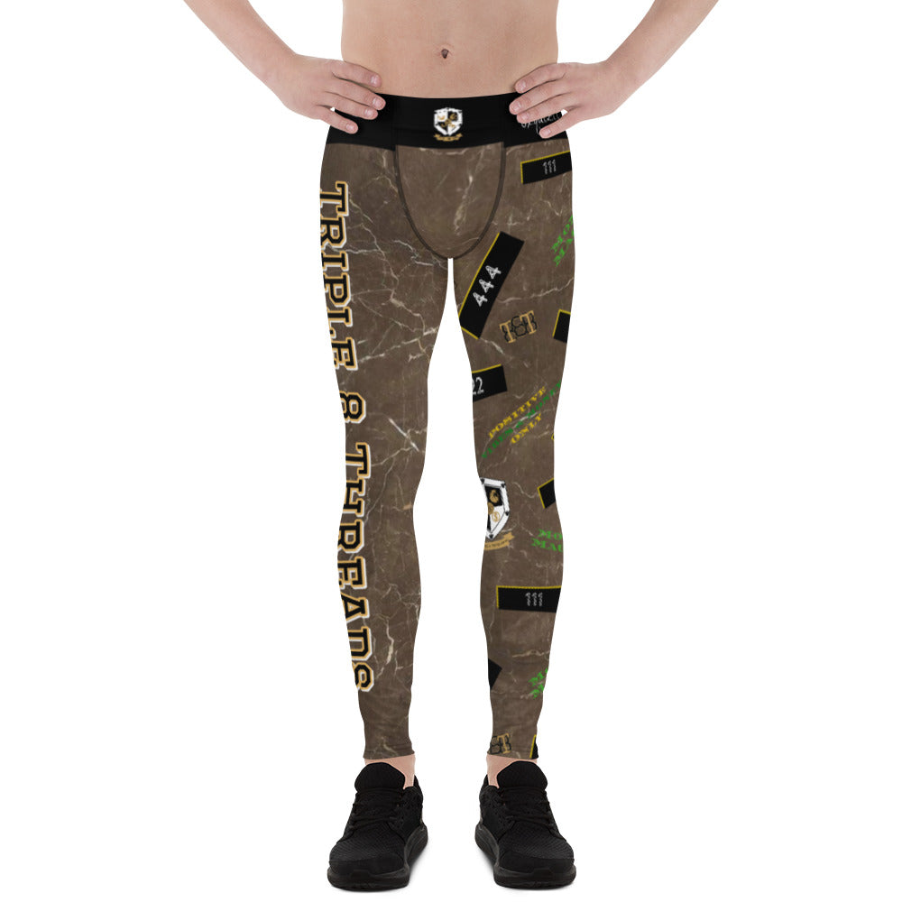 8xquiZit Collection - Men's Marble Coco-cured Leggings