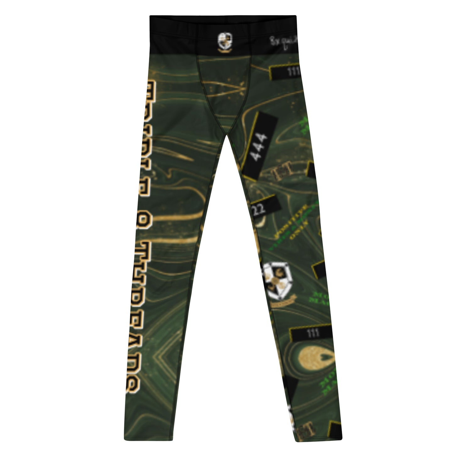 8xquiZit Collection - Green Luxury Men's Leggings