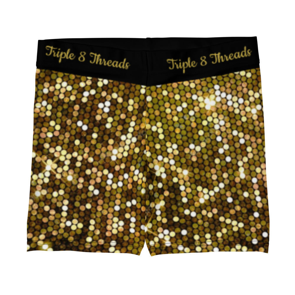 Gold Coruscate Shorts