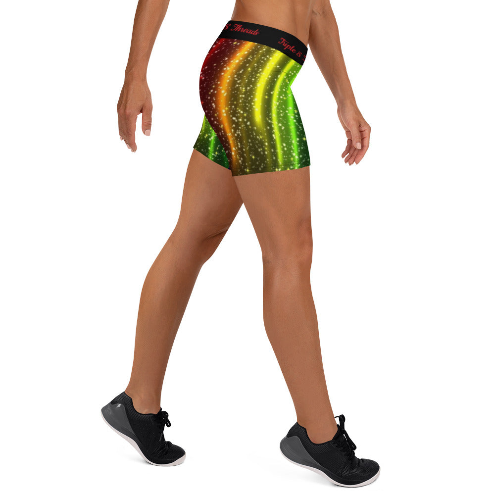 Rainbow Streak Coruscate Shorts