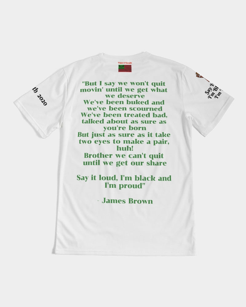 James Brown Juneteenth 2020 Tee Men's Tee