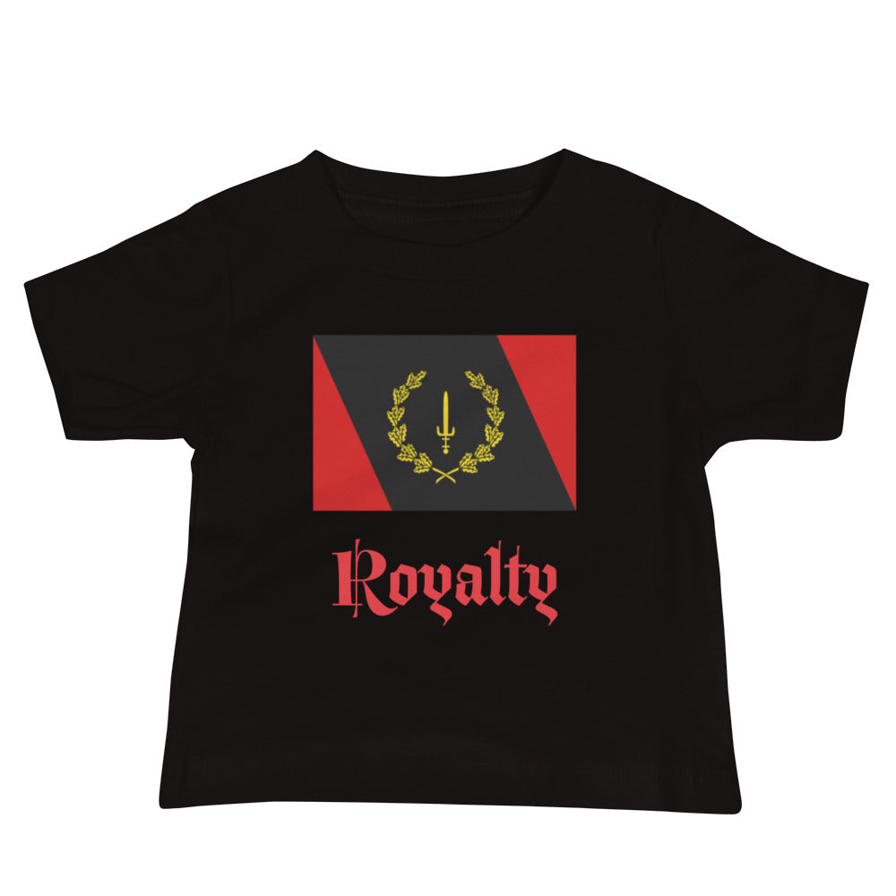 Black American Heritage Flag Baby Jersey Short Sleeve Tee