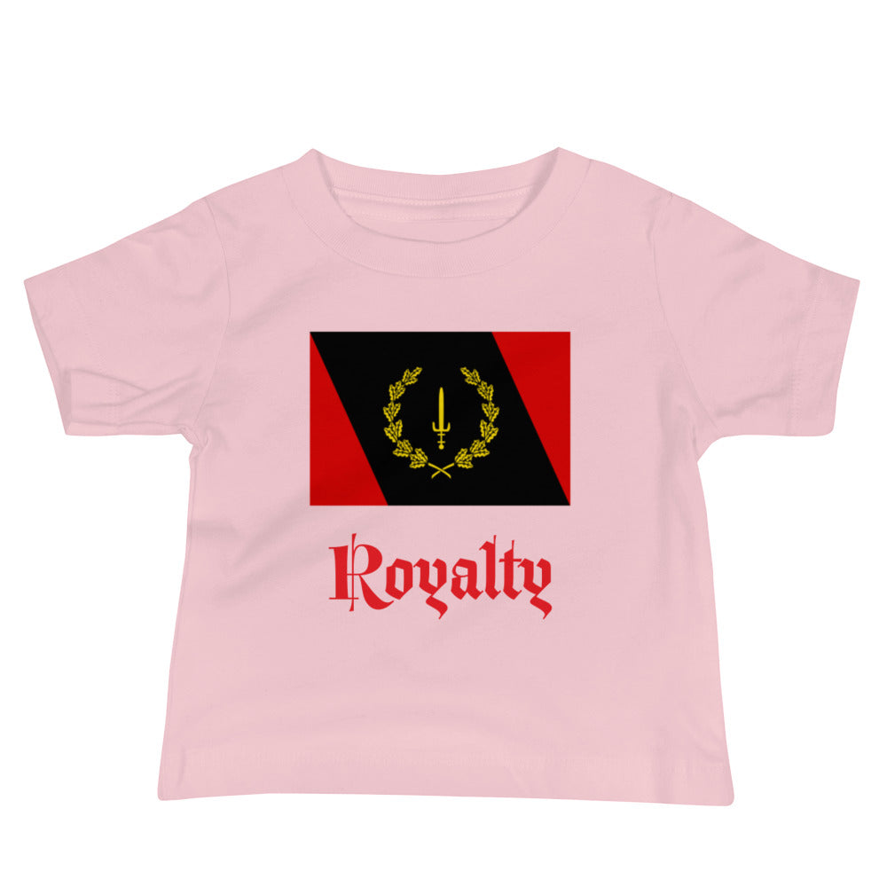 Black American Heritage Flag Baby Jersey Short Sleeve Tee