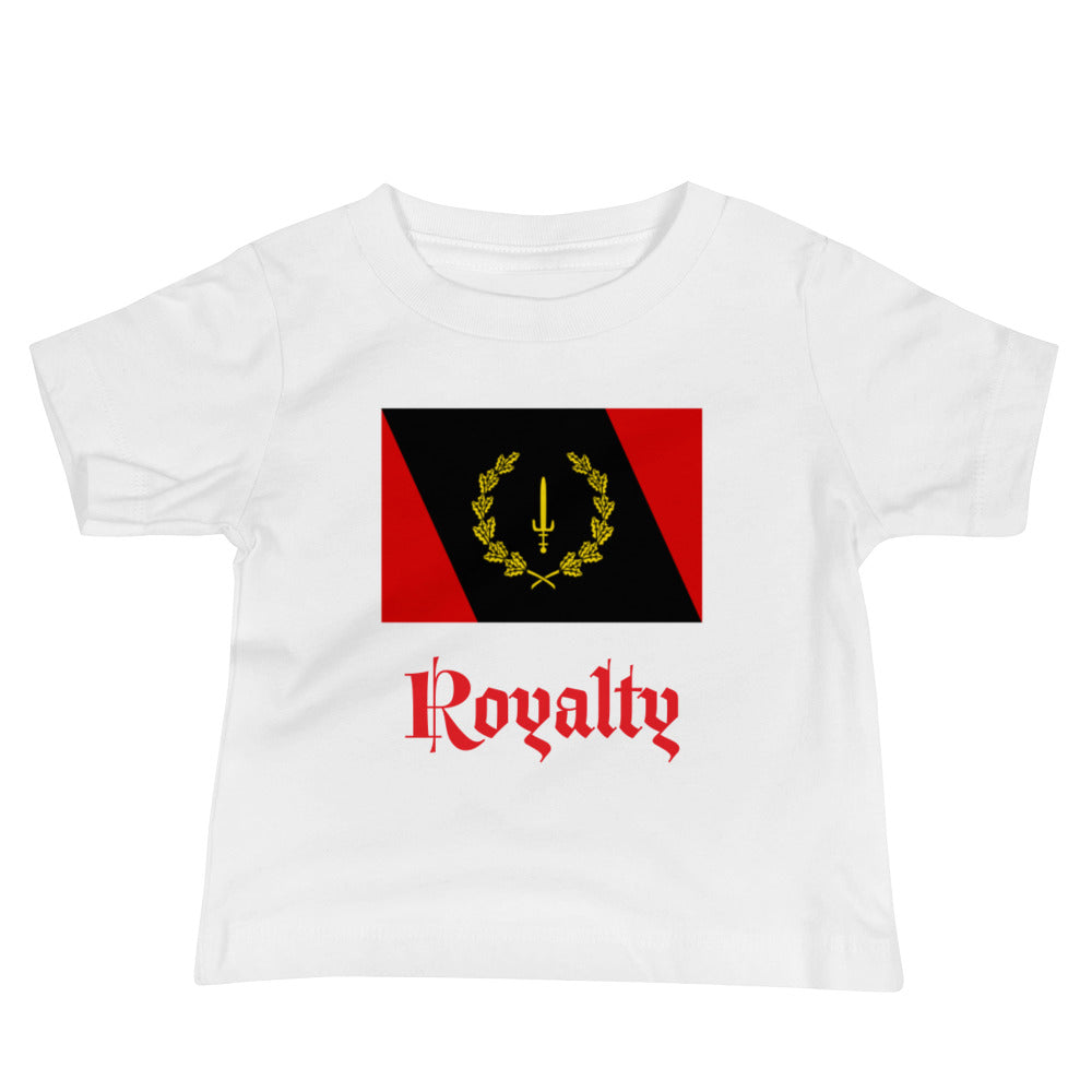 Black American Heritage Flag Baby Jersey Short Sleeve Tee