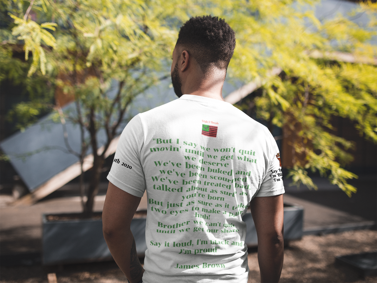 James Brown Juneteenth 2020 Tee Men's Tee