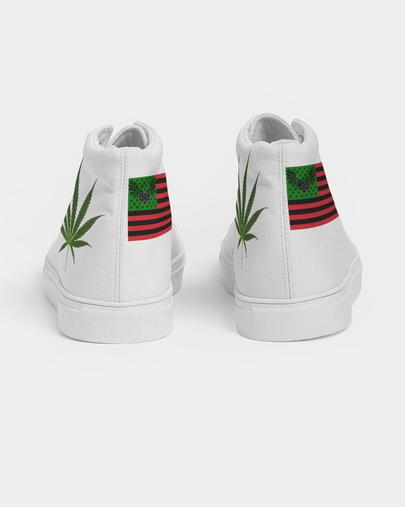 The 420 Kicks Men's Hightop Canvas Shoe