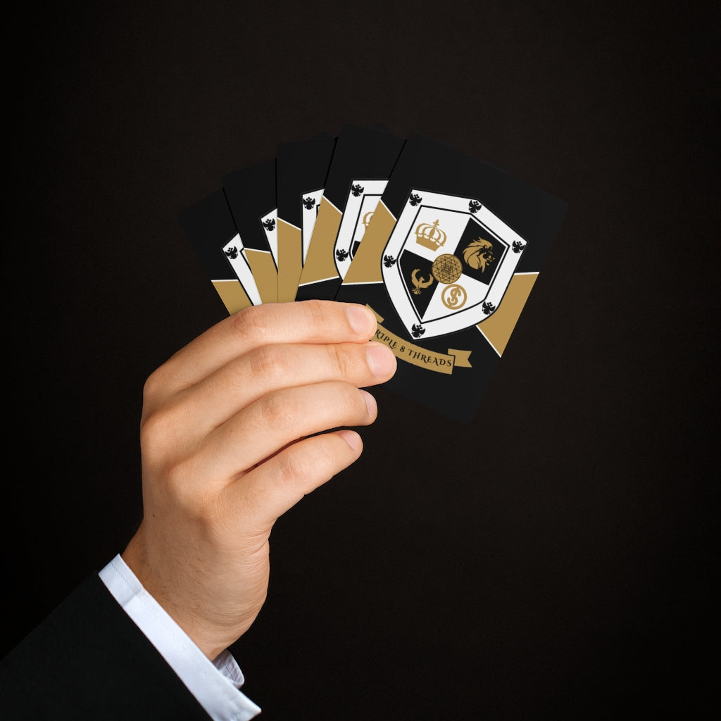 T8T Prosperity Shield Poker Cards