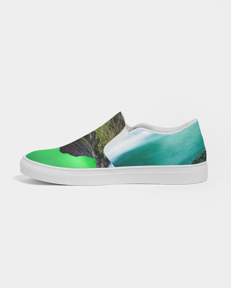 Believing is Seeing Men's Slip-On Canvas Shoe