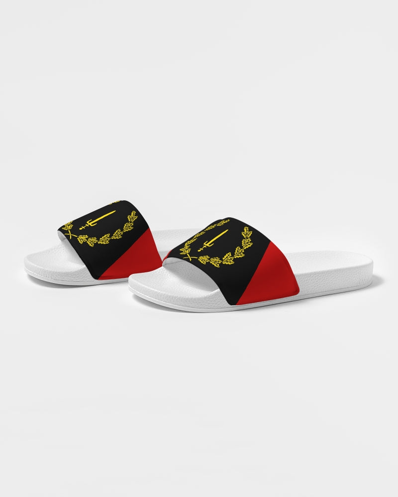 Black American Heritage Flag Women's Slide Sandal