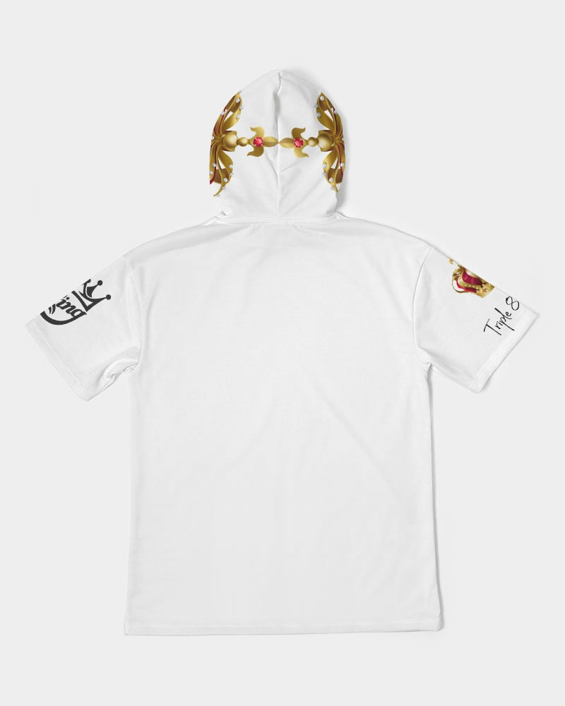 Grand Rising Kings Men's Premium Heavyweight Short Sleeve Hoodie