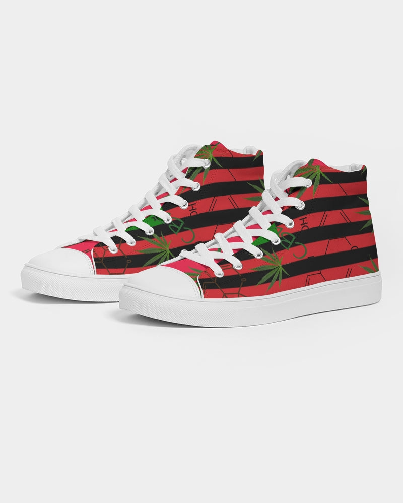 The Molecular Structure- T8T Men's Hightop Canvas Shoe
