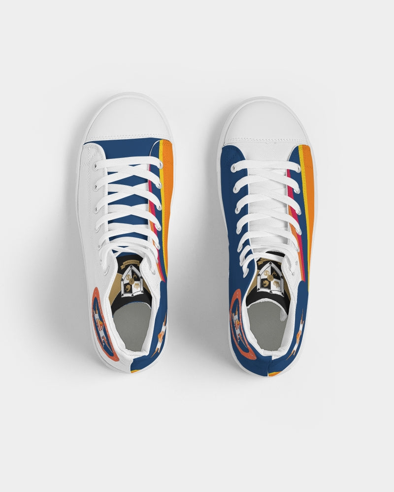 2X World Series Champs - Houston Astros!!! Men's Hightop Canvas Shoe