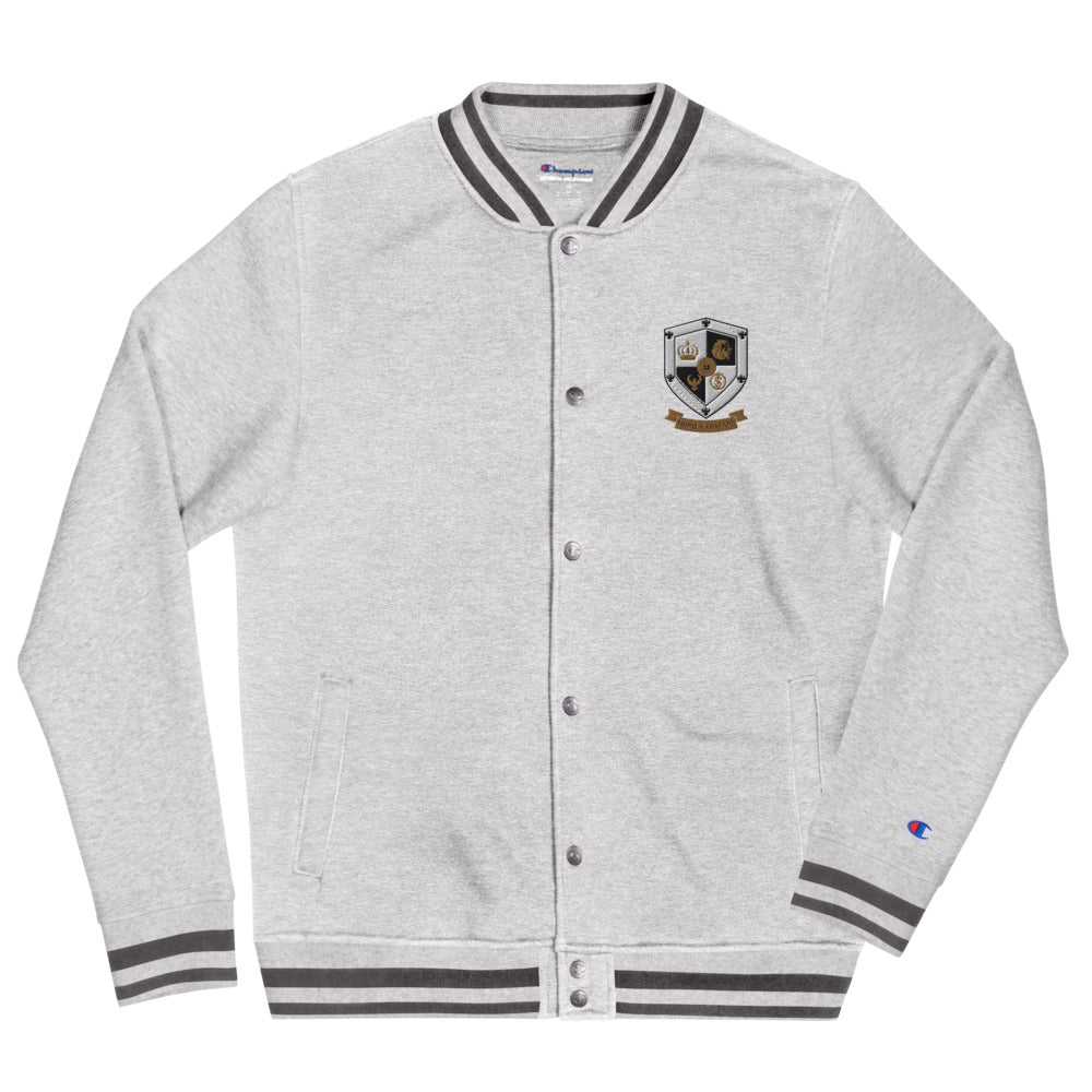 T8T Prosperity Shield - Embroidered Champion Bomber Jacket