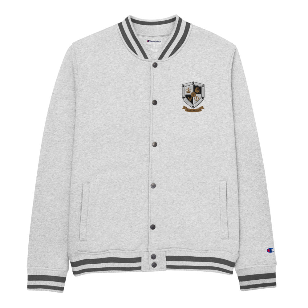 T8T Prosperity Shield - Embroidered Champion Bomber Jacket