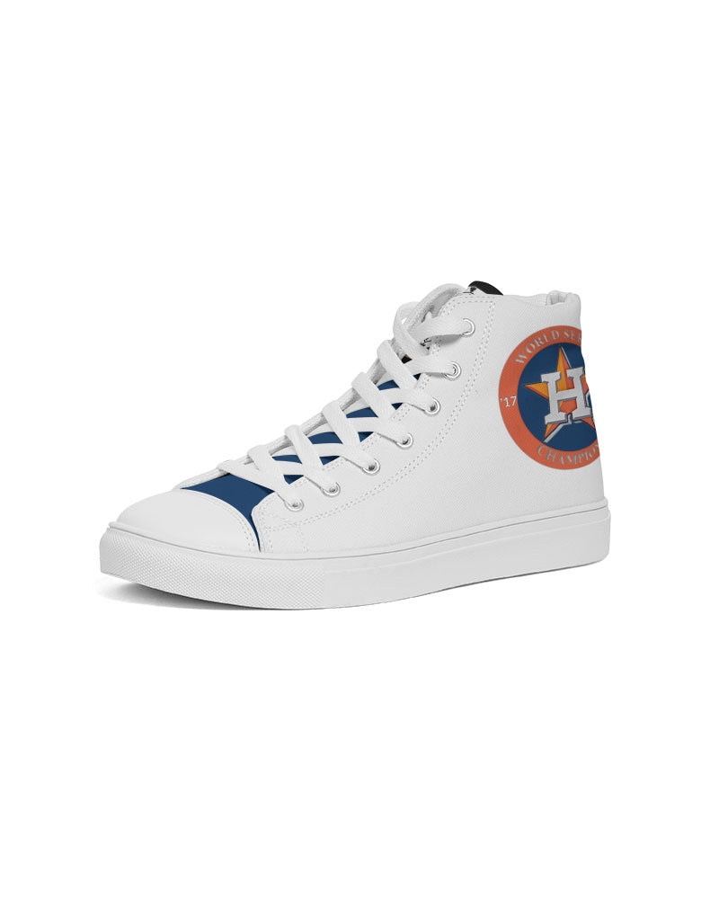 2X World Series Champs - Houston Astros!!! Men's Hightop Canvas Shoe