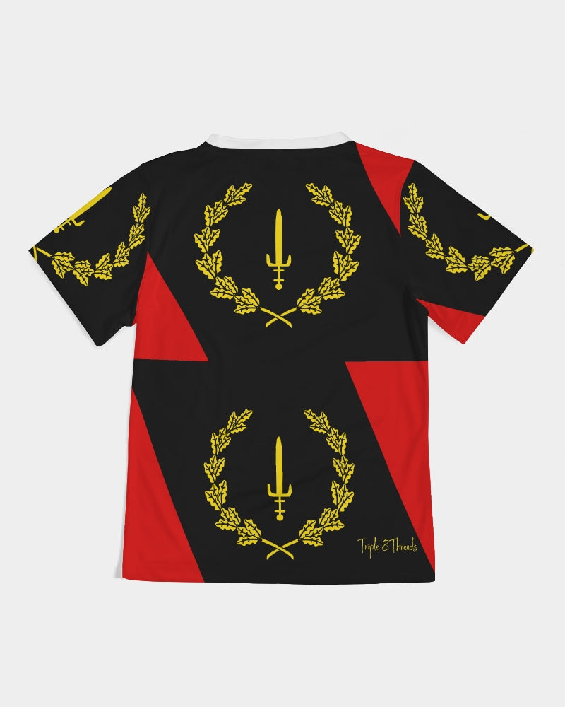 Black American Heritage Flag Kids Tee