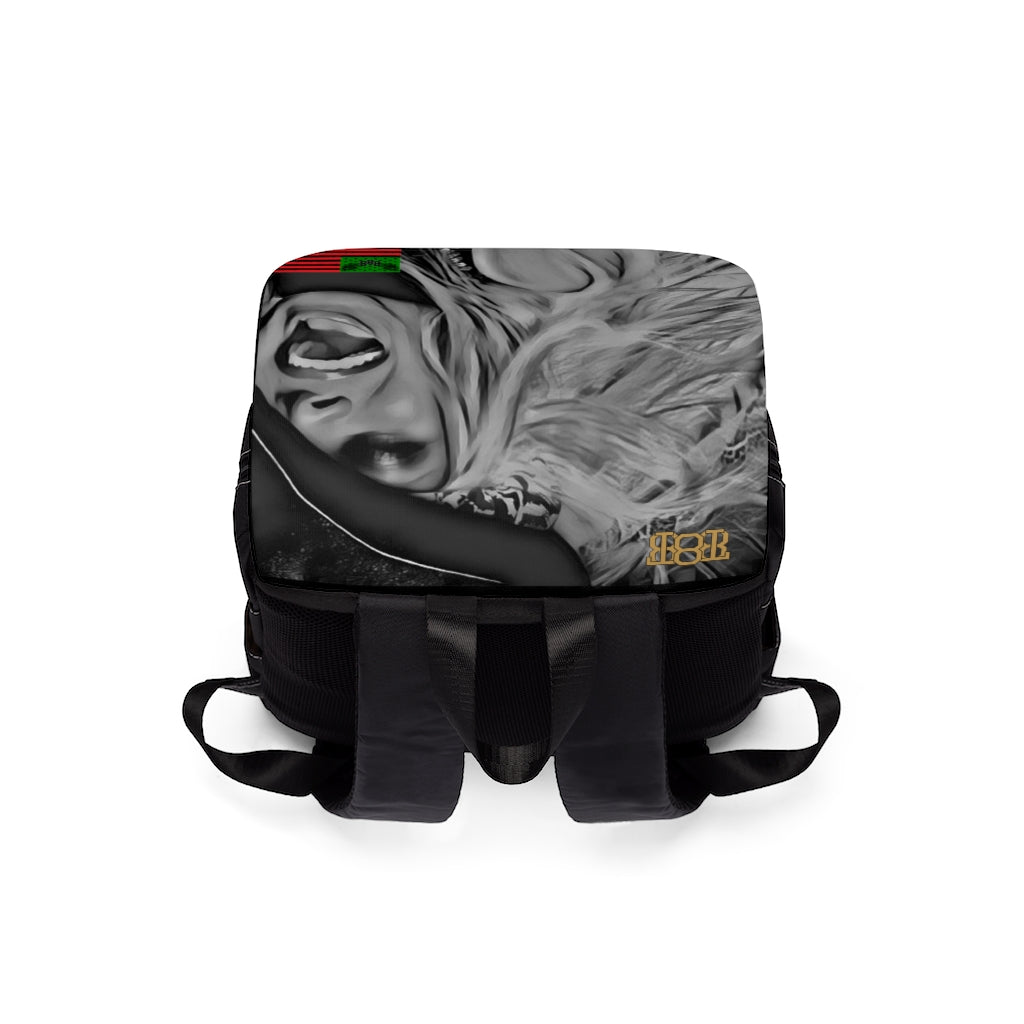 B/W Janet - Unisex Casual Shoulder Backpack