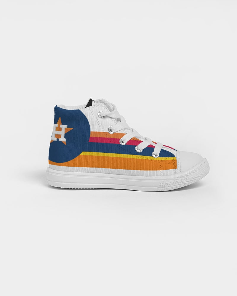 2X World Series Champs - Houston Astros!!! Kids Hightop Canvas Shoe