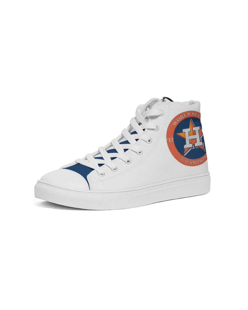2X World Series Champs - Houston Astros!!! Women's Hightop Canvas Shoe