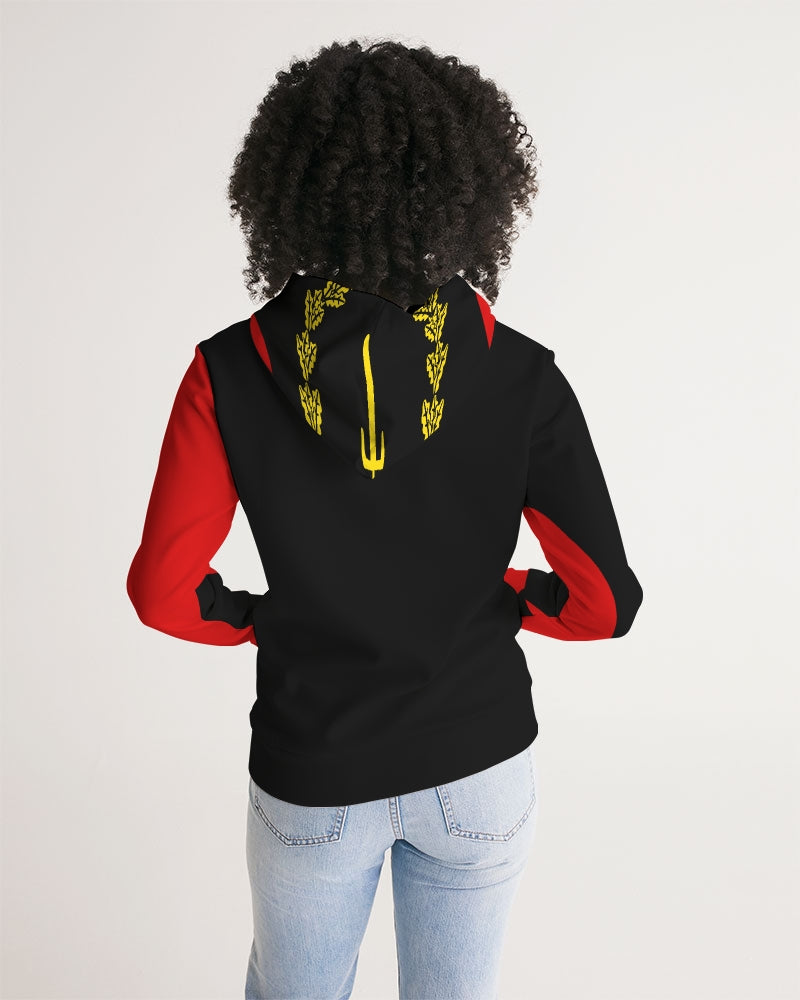 Black American Heritage Flag Women's Hoodie