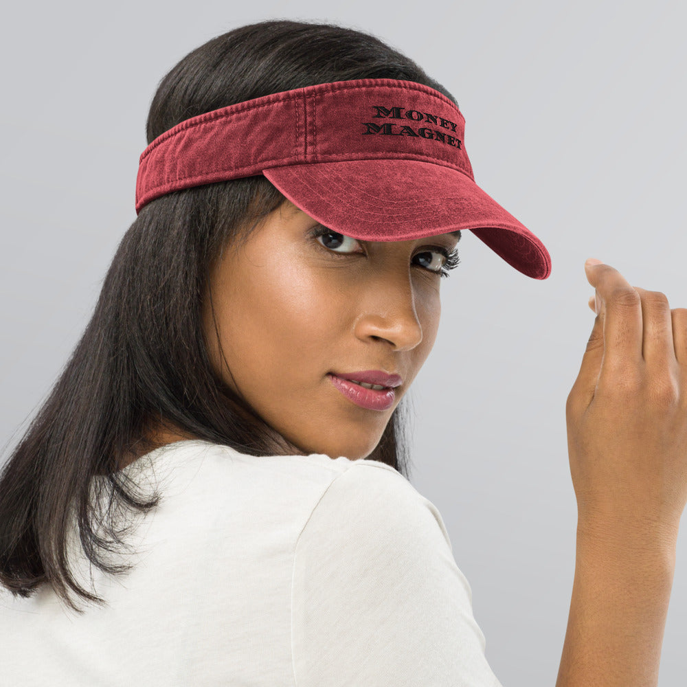 Money Magnet Denim visor