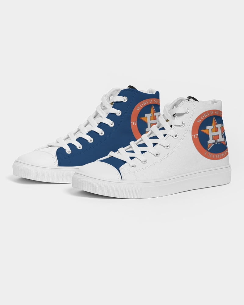 2X World Series Champs - Houston Astros!!! Women's Hightop Canvas Shoe