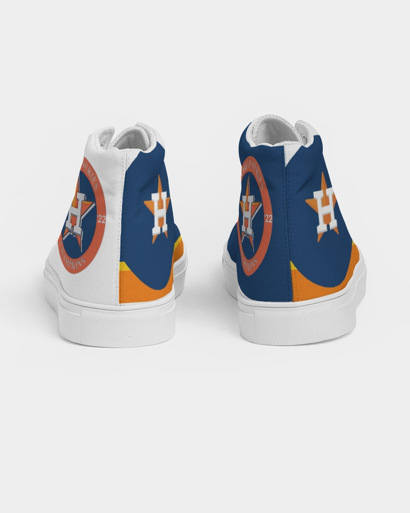 2X World Series Champs - Houston Astros!!! Women's Hightop Canvas Shoe