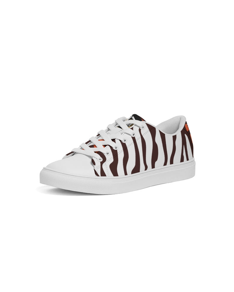 T8T Prosperity Shield - White Bengal Stripes Bengals Sneaker