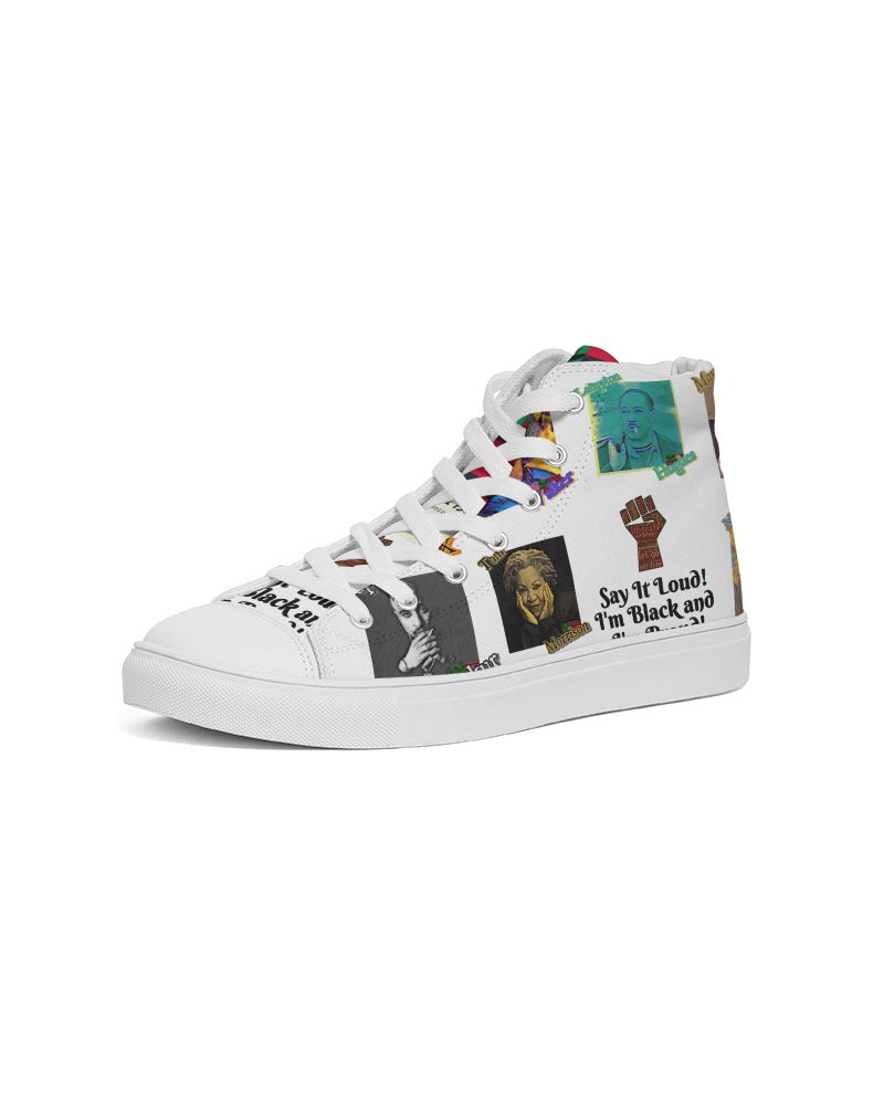 The Knowledge Men's Hightop Canvas Shoe