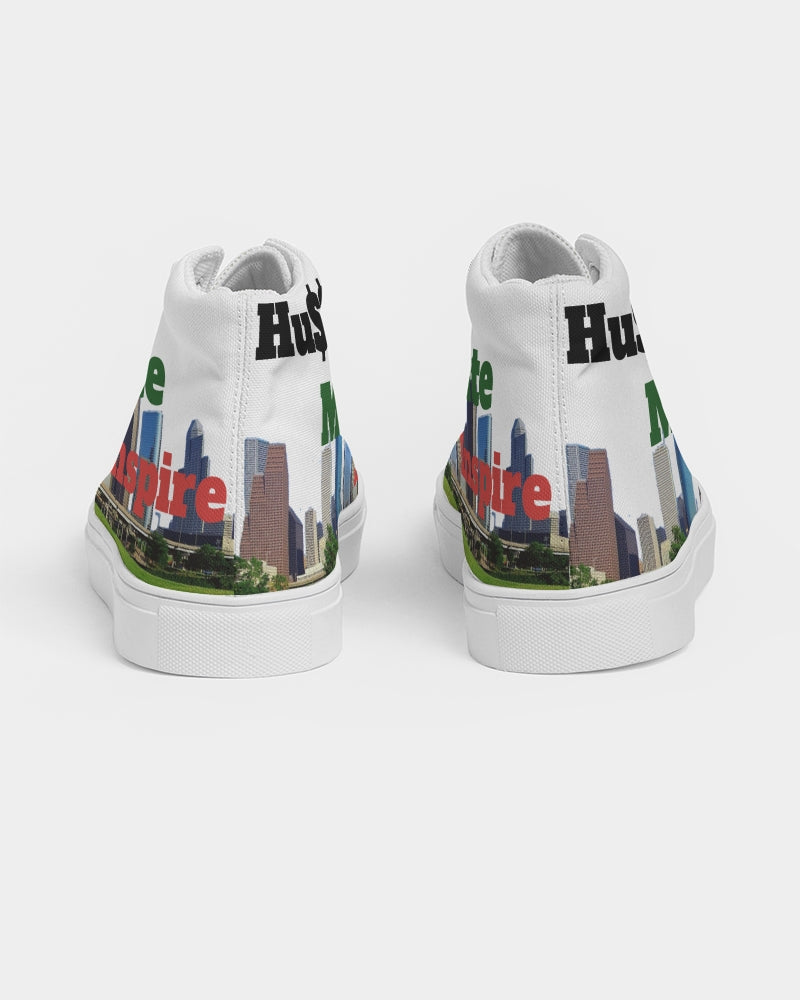 HMI RYC HOU - Kicks Men's Hightop Canvas Shoe