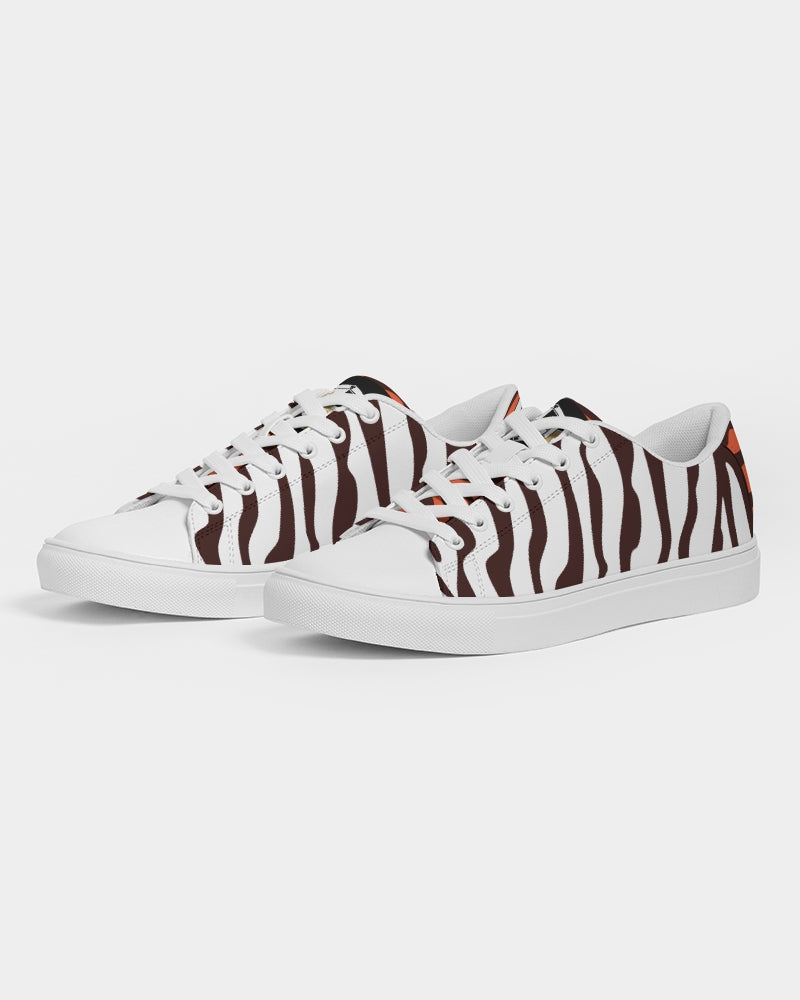 T8T Prosperity Shield - White Bengal Stripes Bengals Sneaker