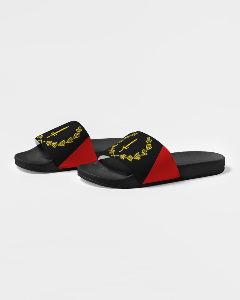 Black American Heritage Flag Men's Slide Sandal