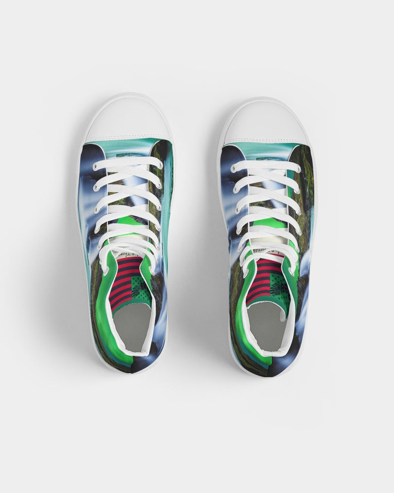 Believing is Seeing Men's Hightop Canvas Shoe
