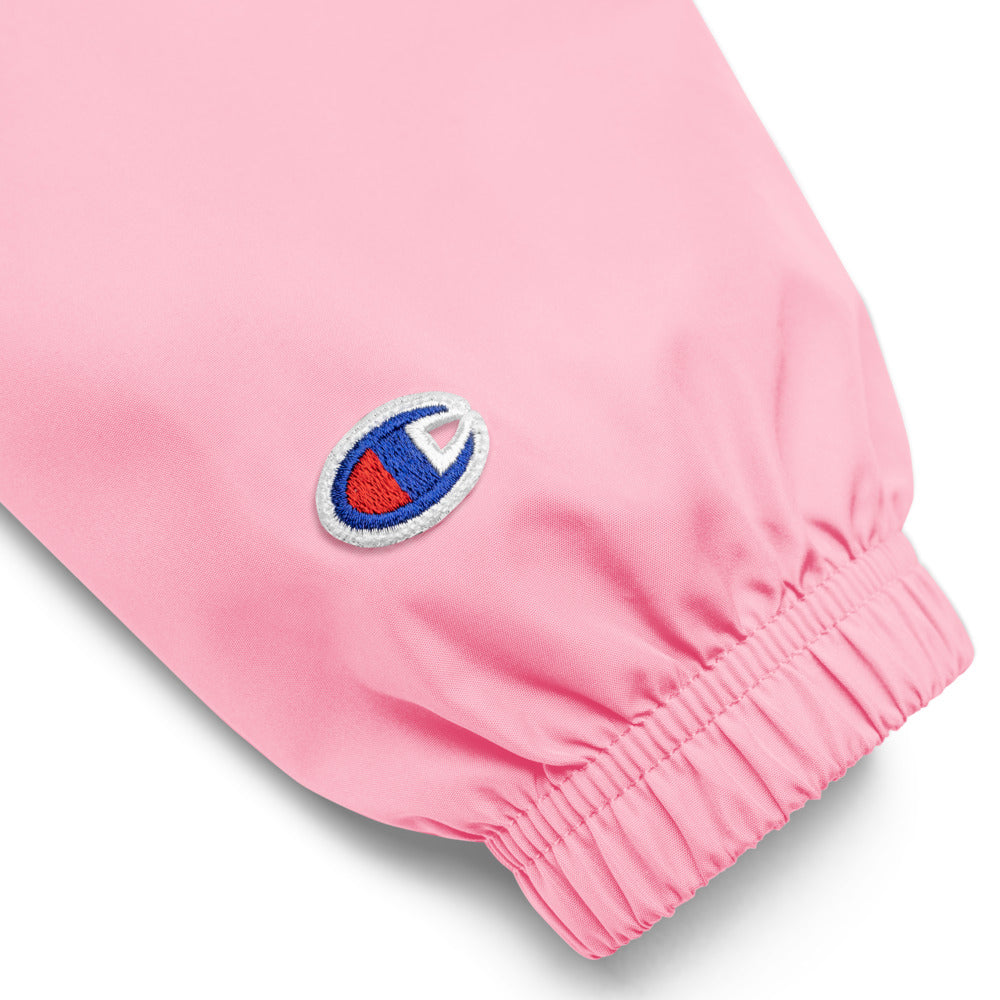 T8T Prosperity Shield Embroidered Champion Packable Jacket