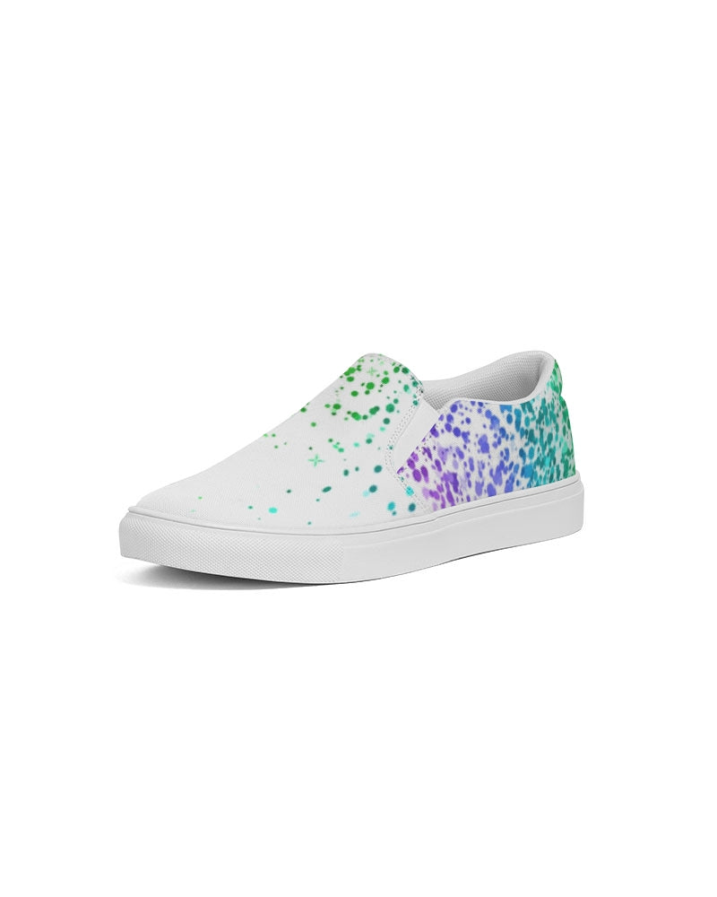 Rainbow Coruscate 2 Men's Slip-On Canvas Shoe