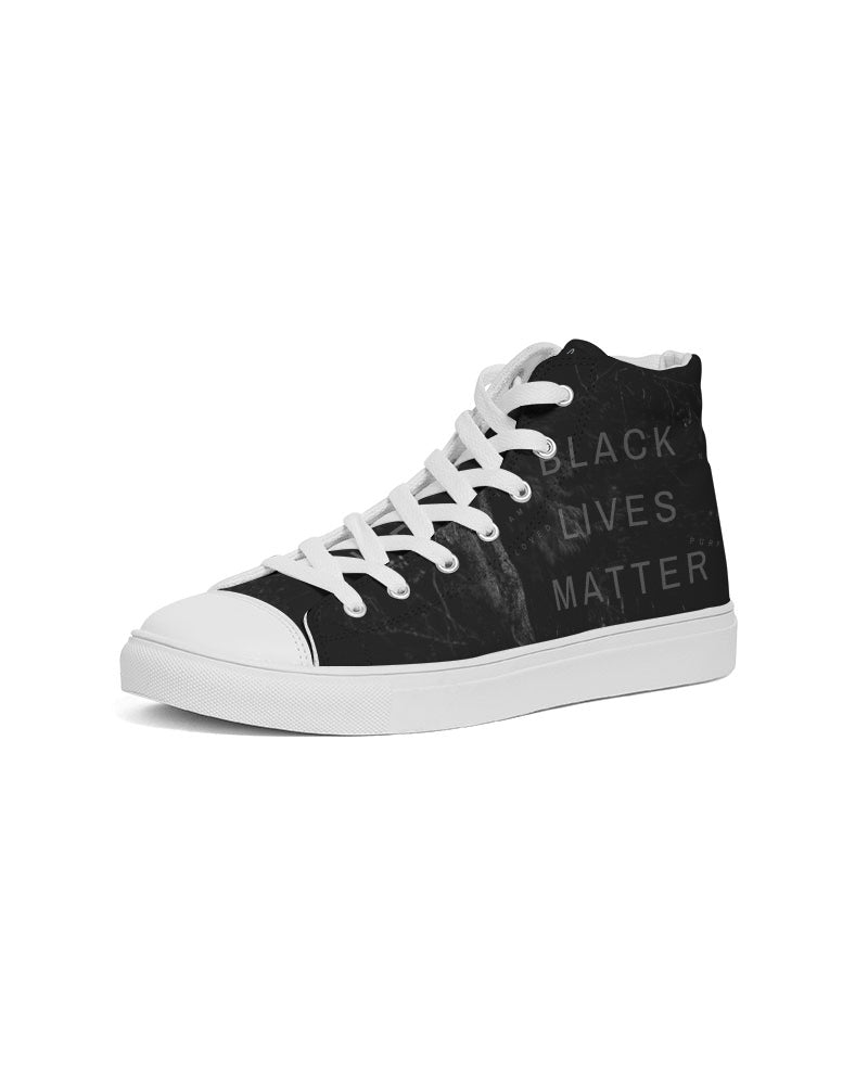 BLM Hightop Canvas Shoe