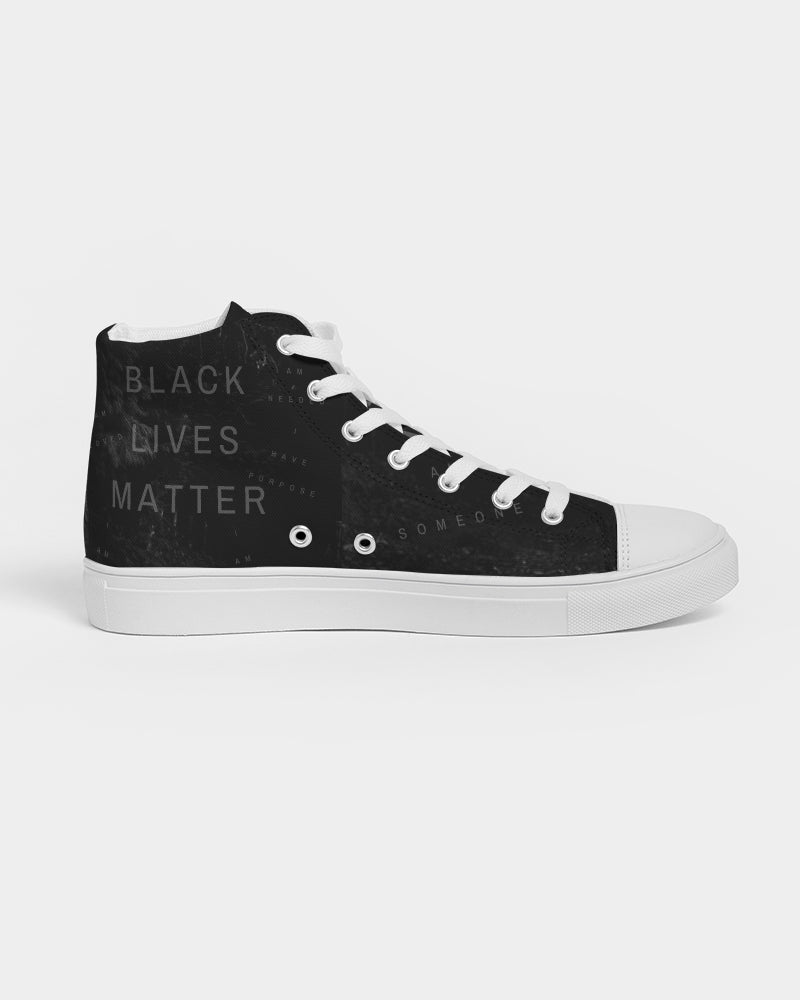 BLM Hightop Canvas Shoe