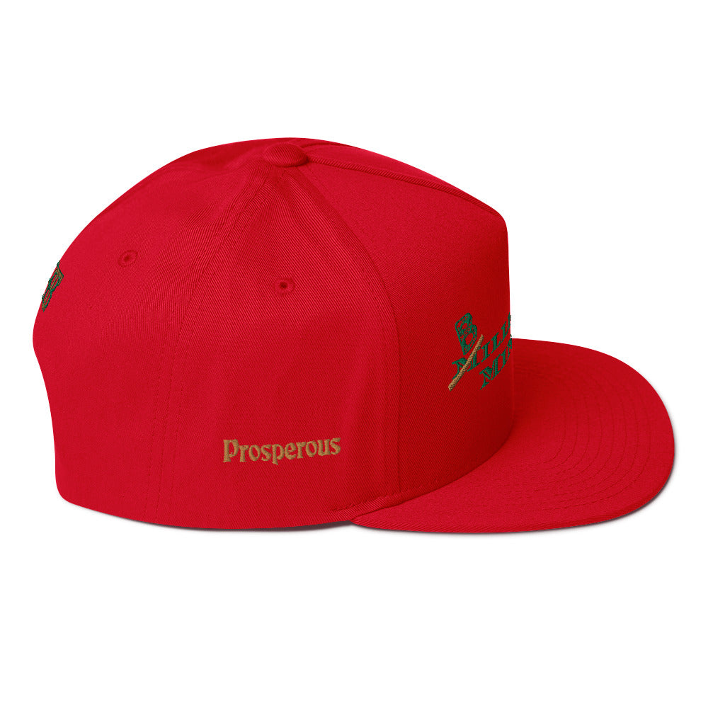 Billionaire Mindset Flat Bill Cap