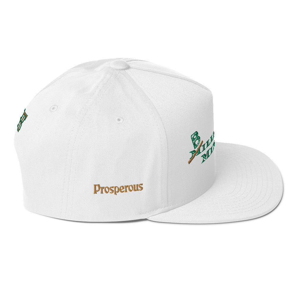Billionaire Mindset Flat Bill Cap