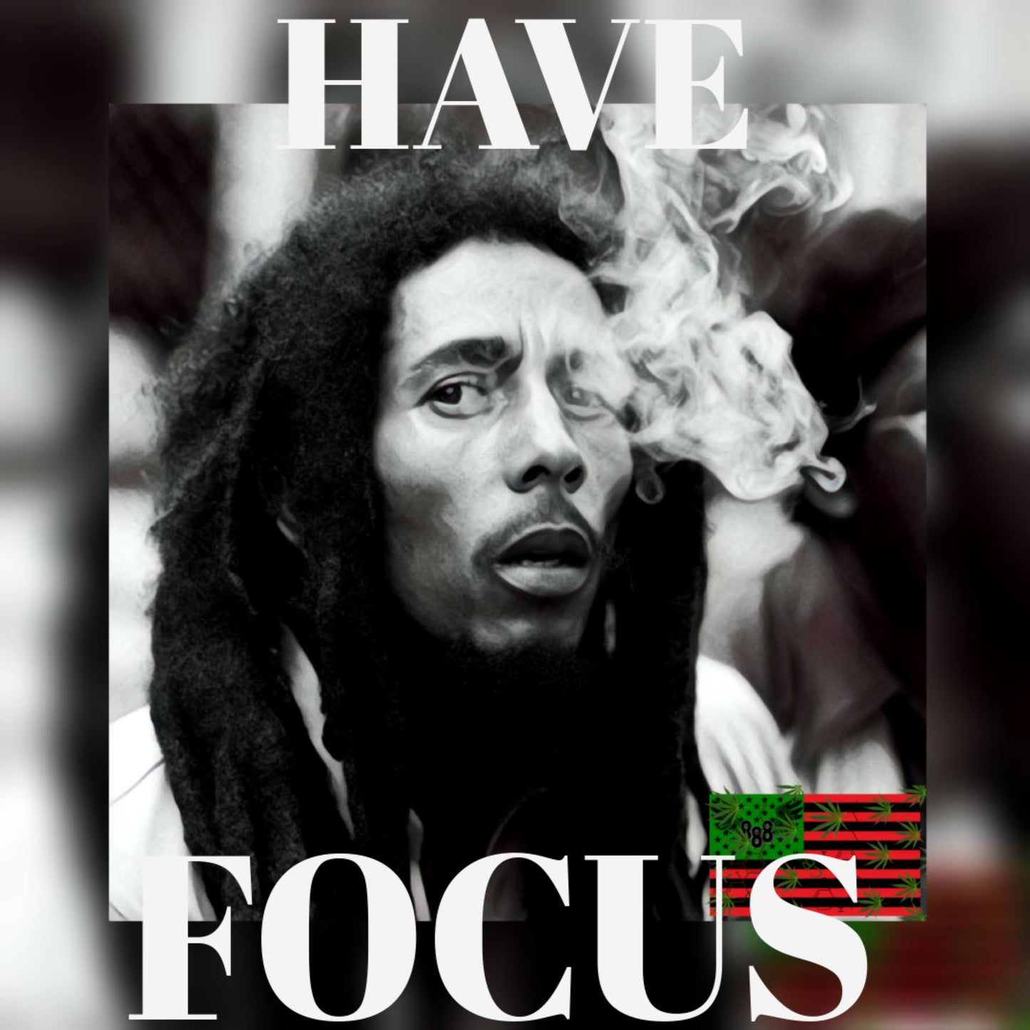 Have Focus "Bob Marley" Men's Tee
