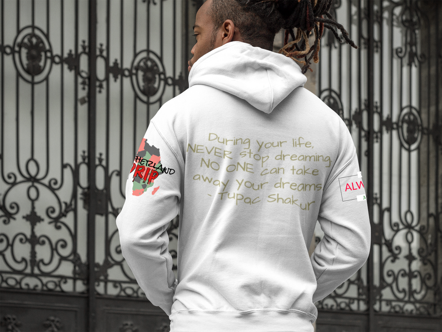 The Quotes - Tupac Shakur Men's Hoodie