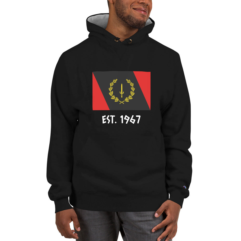 Black American Heritage Flag Champion Hoodie