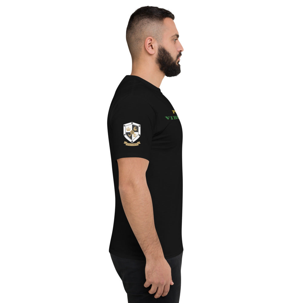 Positive Vibes & Money Only (Gold and Green) Men's Champion T-Shirt
