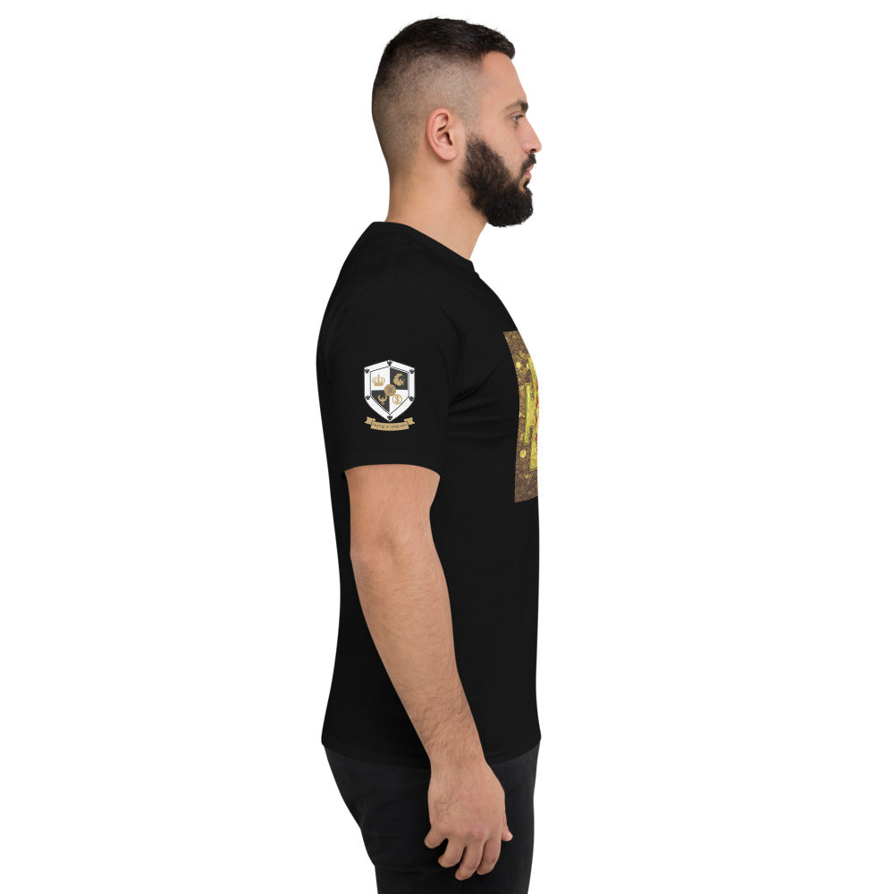 Gold Shri Yantra Men's Champion T-Shirt